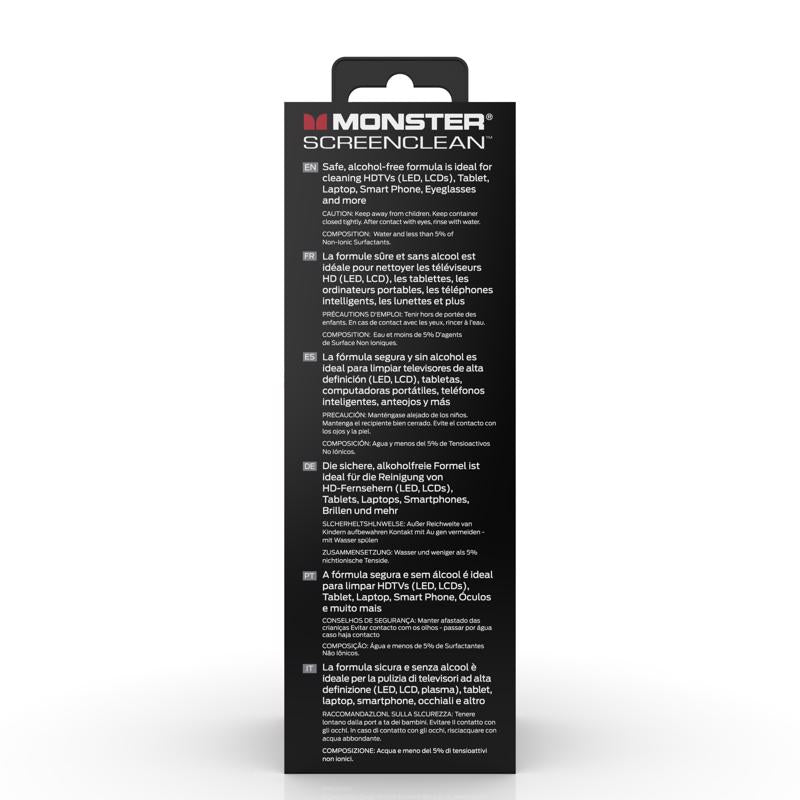 Monster Cleaner Screen Clean