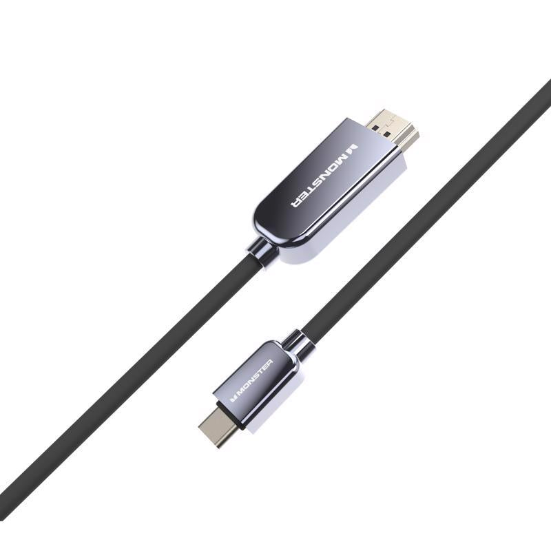 Monster Just Hook It Up USB Type C Plug to HDMI Adapter