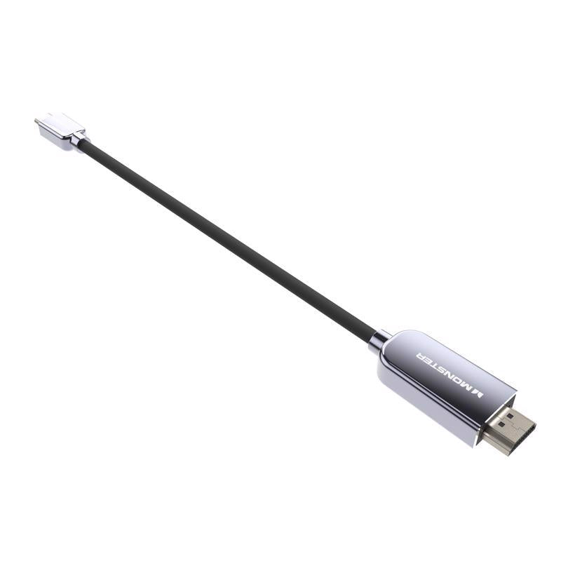 Monster Just Hook It Up USB Type C Plug to HDMI Adapter
