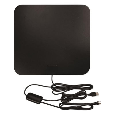 Monster Just Hook It Up Indoor HDTV/UHF/VHF Ultra Thin Amplified Digital Flat Antenna