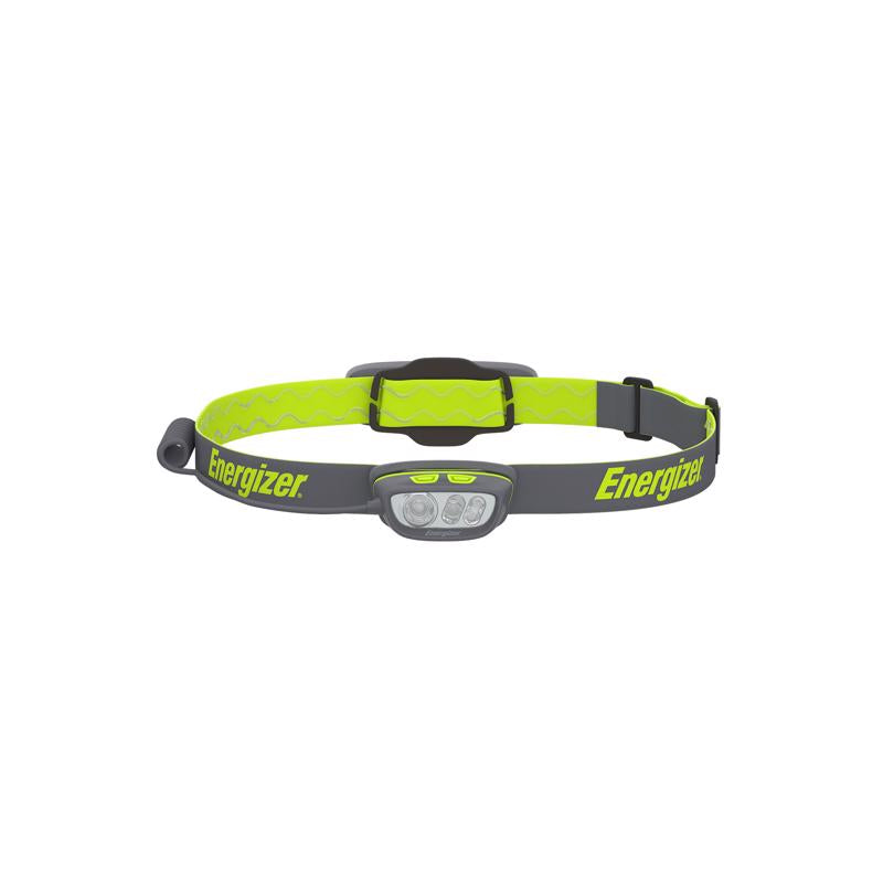 Energizer Pro Series 650 lm Gray/Green LED Head Lamp AAA Battery