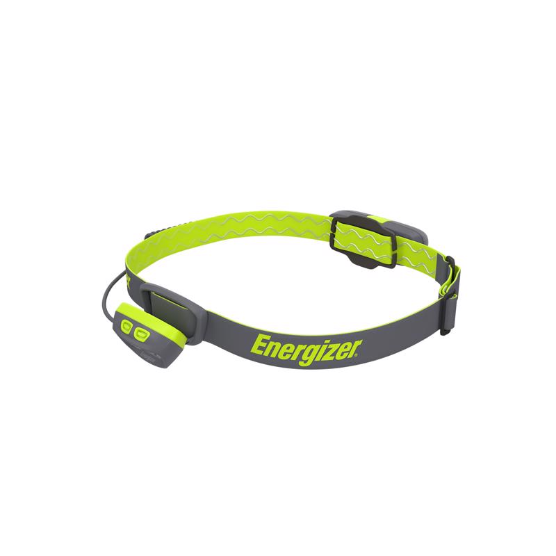 Energizer Pro Series 650 lm Gray/Green LED Head Lamp AAA Battery