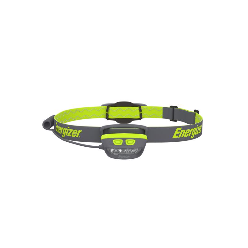 Energizer Pro Series 650 lm Gray/Green LED Head Lamp AAA Battery