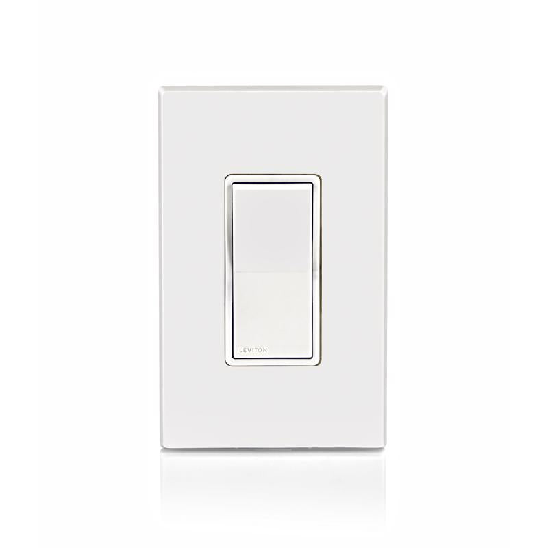 Leviton Single Pole Rocker Switch White