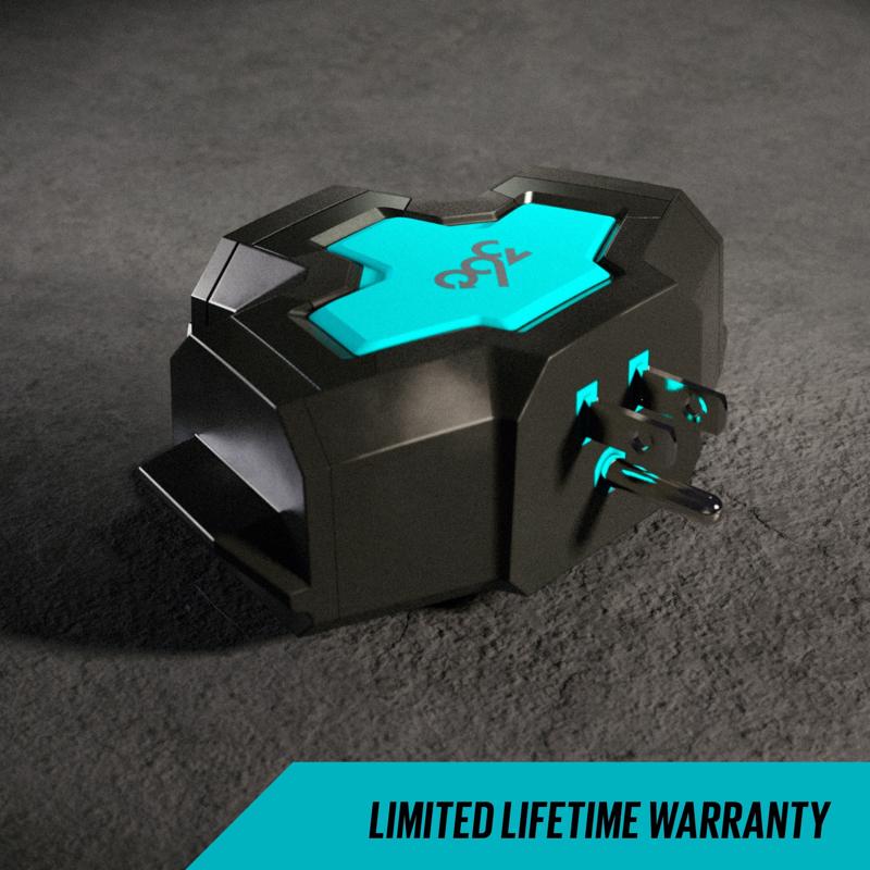 360 Electrical Grounded 3 outlets Power Hub