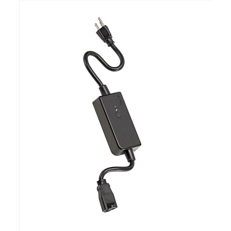 Leviton 15 amps WiFi Smart-Enabled Plug-In Switch Tap Black