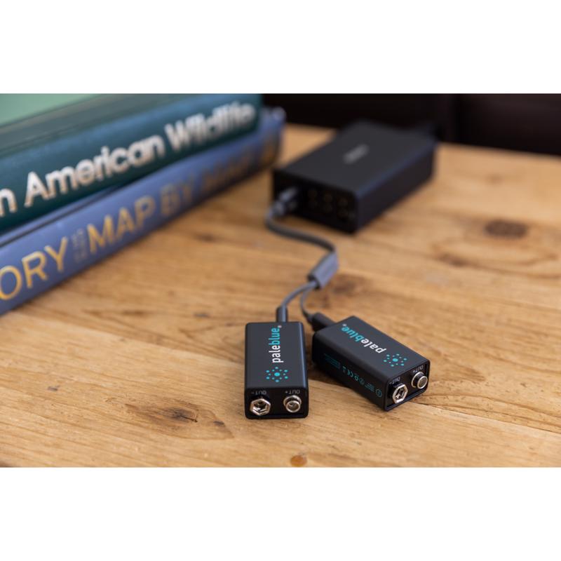 Pale Blue Earth 9-Volt Lithium Batteries 2 pk Clamshell