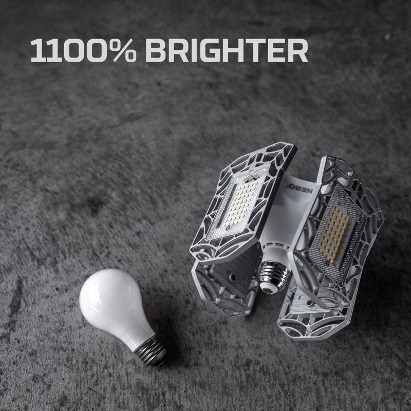 NEBO 9000 lm LED Stand (H or Scissor) Utility Light