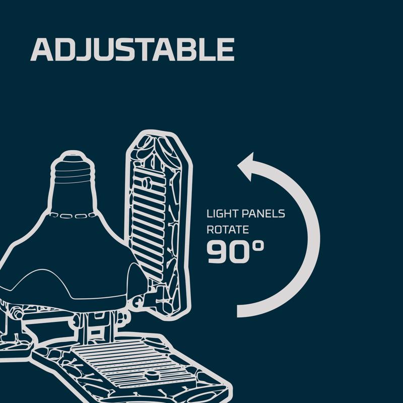 NEBO 9000 lm LED Stand (H or Scissor) Utility Light