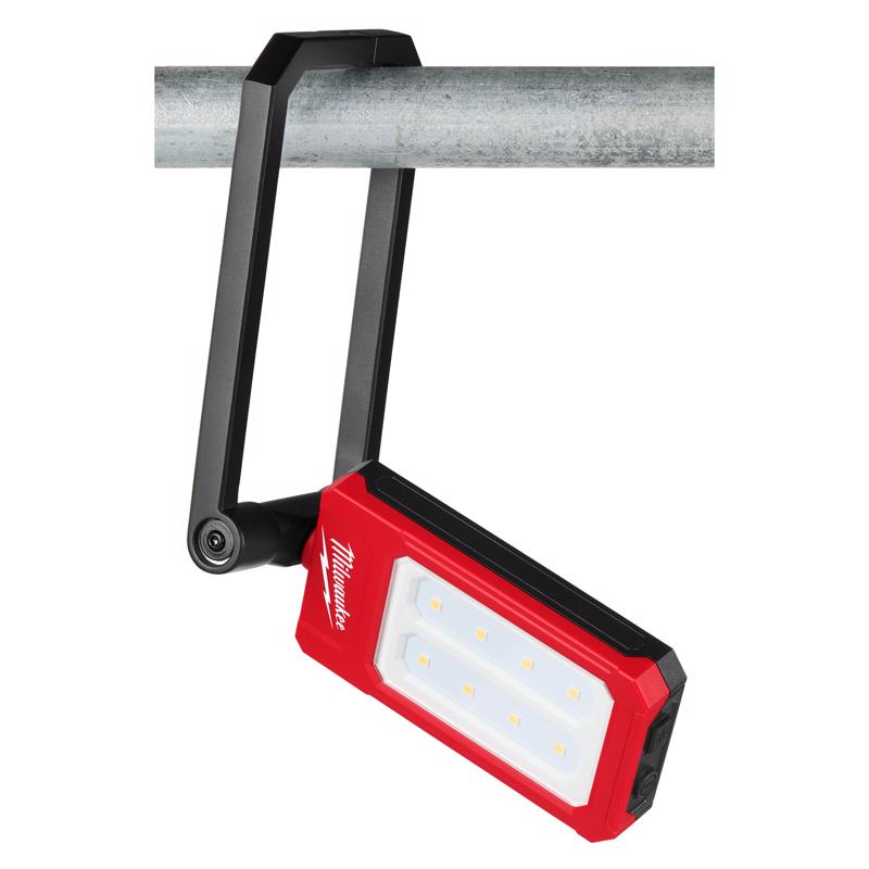 Milwaukee 500 lm Black/Red LED Charge Light