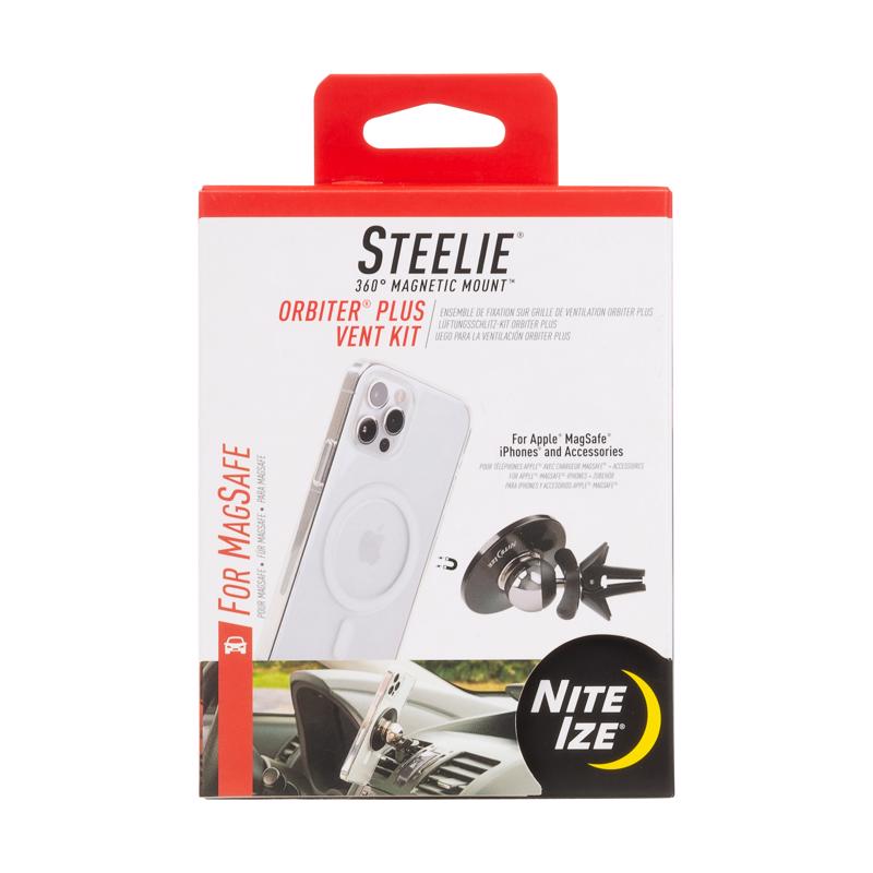 Nite Ize Steelie Multicolored Orbiter Plus Vent Kit