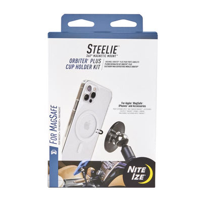 Nite Ize Steelie Multicolored Orbiter Plus Cup Holder Kit
