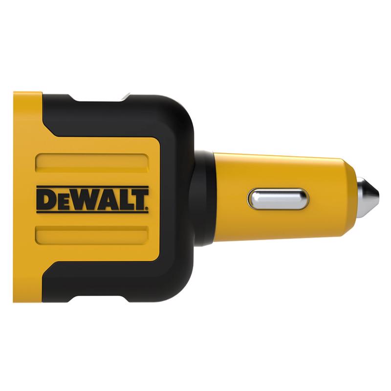 DeWalt 2 Port USB C Car Charger