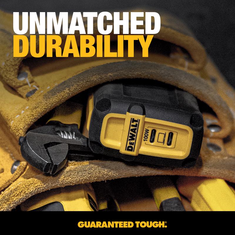 DeWalt 2 Port USB C Wall Charger