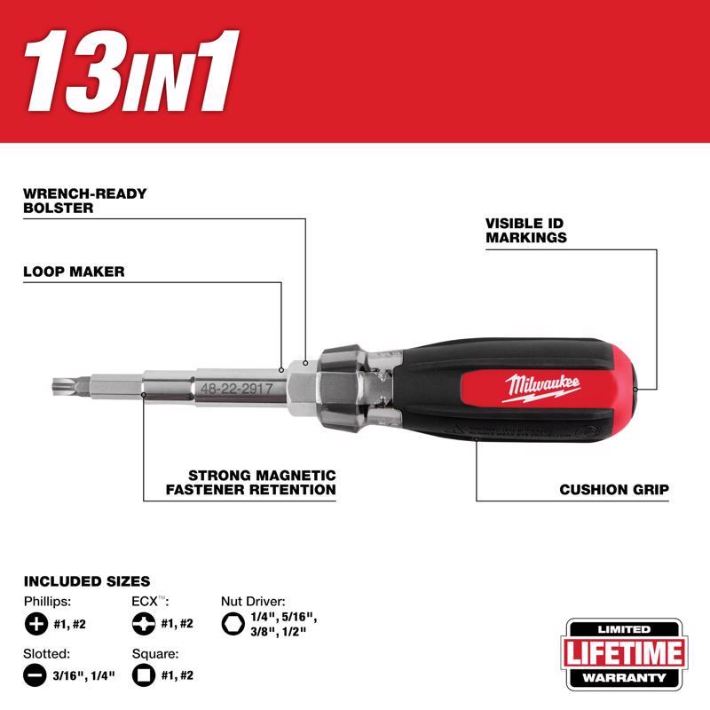 Milwaukee Multi-Bit Screwdriver