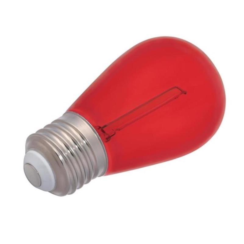 Westinghouse Edison Style S14 E26 (Medium) LED Bulb Red 40 Watt Equivalence