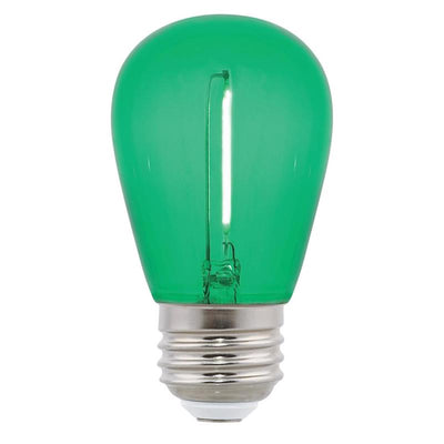 Westinghouse Edison Style S14 E26 (Medium) LED Bulb Green 40 Watt Equivalence