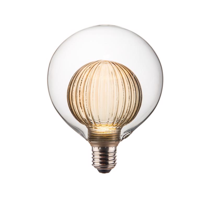 Globe Electric G40 E26 (Medium) LED Bulb Soft White 3 Watt Equivalence