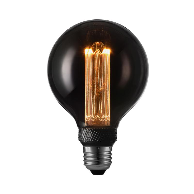 Globe Electric G30 E26 (Medium) LED Bulb Smoke 3 Watt Equivalence