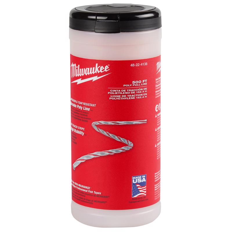Milwaukee 500 ft. L Polypropylene Pull Line