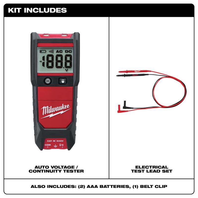 Milwaukee LCD Voltage Tester