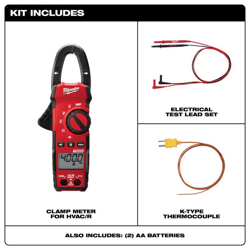 Milwaukee 752 F Digital Clamp Meter