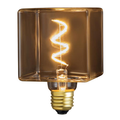 Globe Electric Decorative E26 (Medium) LED Bulb Clear 4 Watt Equivalence