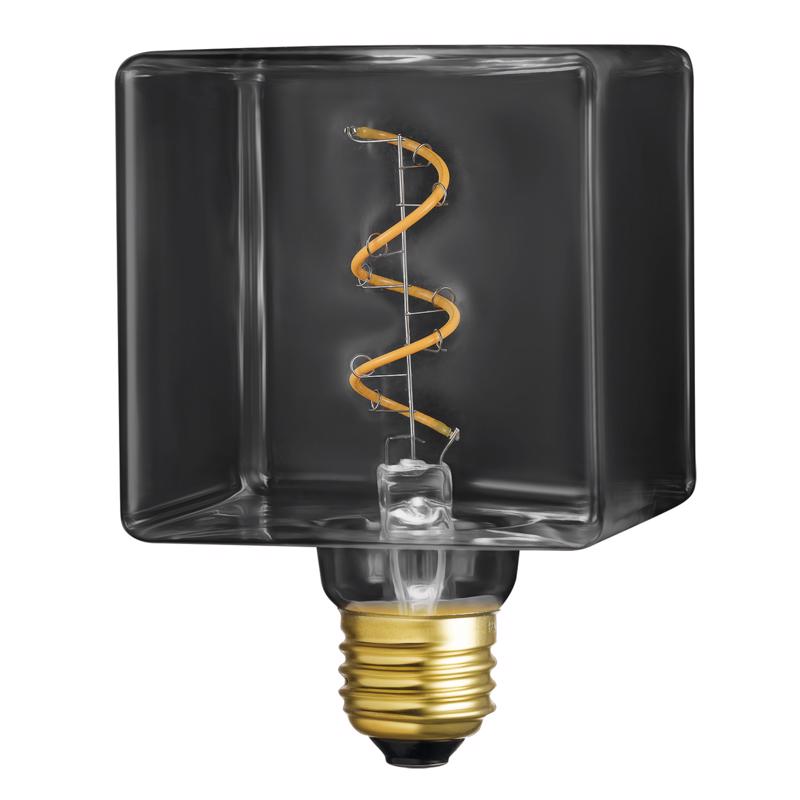Globe Electric Decorative E26 (Medium) LED Bulb Clear 4 Watt Equivalence