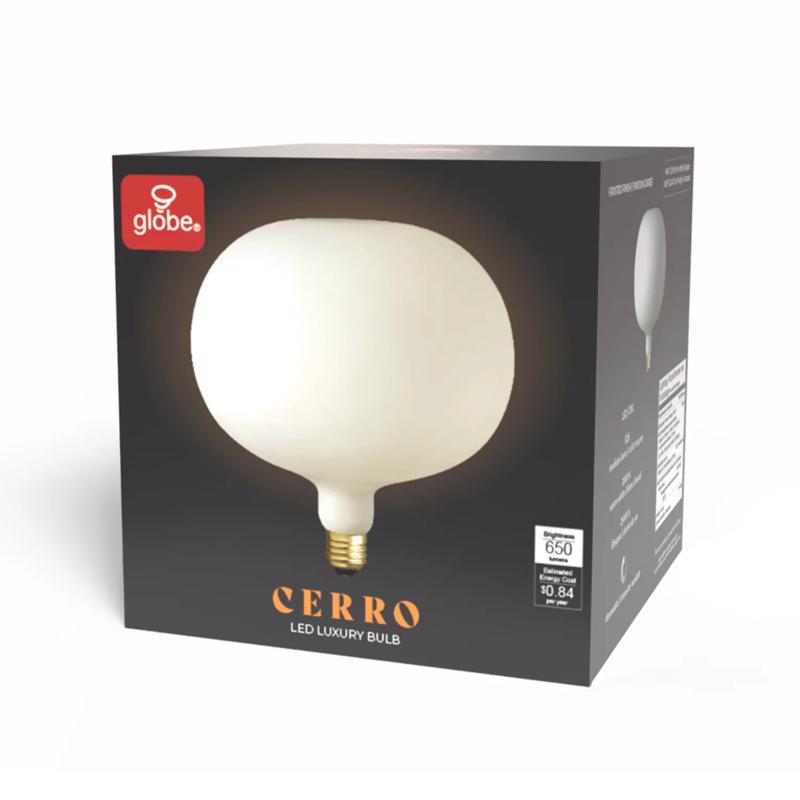 Globe Electric Decorative E26 (Medium) LED Bulb Cool White 7 Watt Equivalence