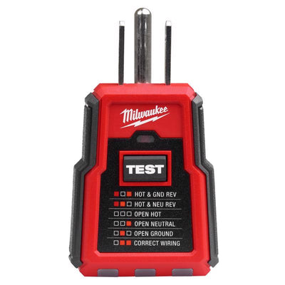 Milwaukee LED Receptacle Tester