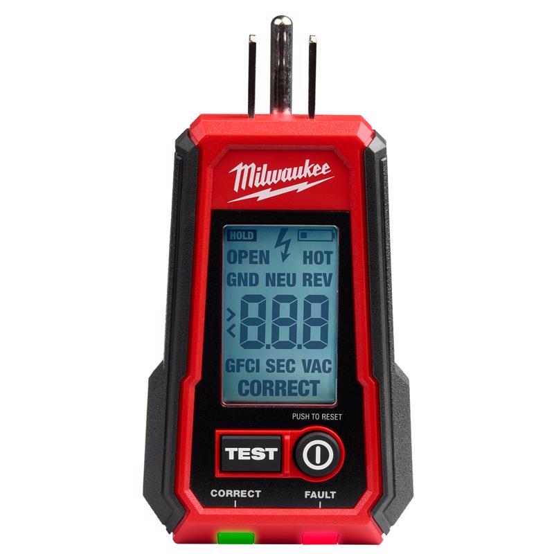 Milwaukee LCD Receptacle Tester