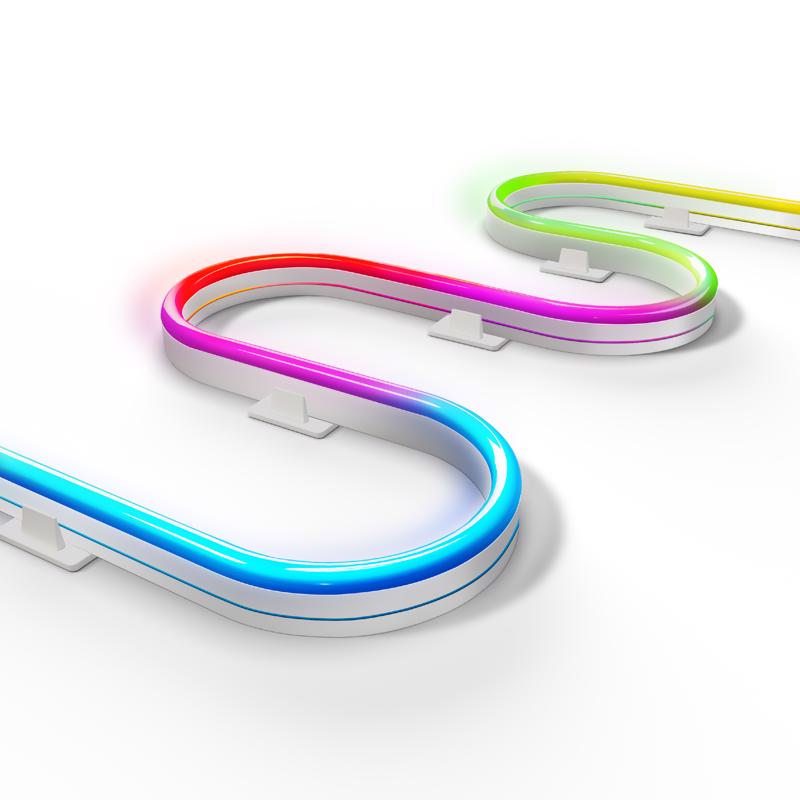Feit 10 ft. L Color Changing Plug-In LED Smart-Enabled Rope Lights