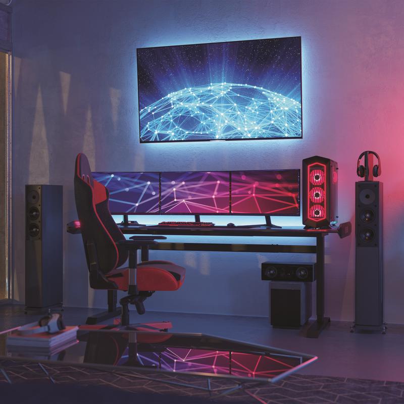 Feit 16 ft. L Color Changing Plug-In LED Tape Light