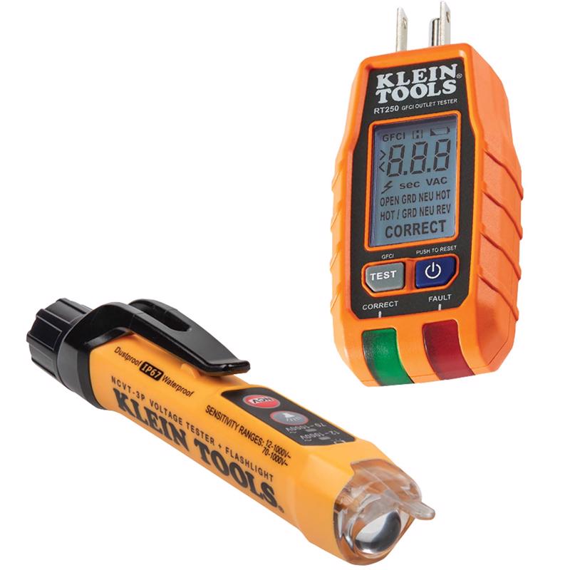 Klein Tools Dual-range LCD Electrical Tester Kit