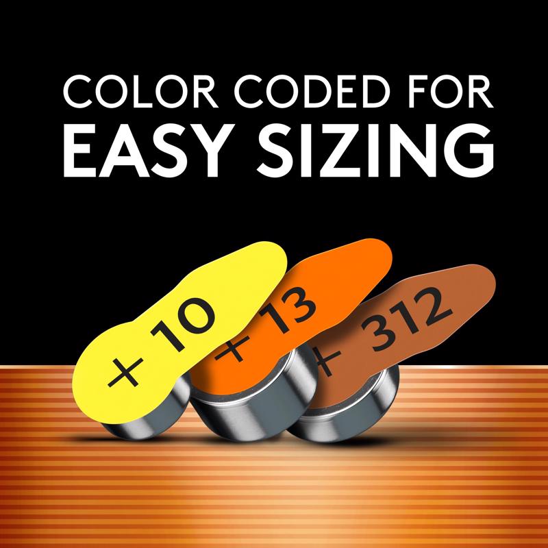 Duracell Zinc Air 10 1.5 V Hearing Aid Battery 8 pk