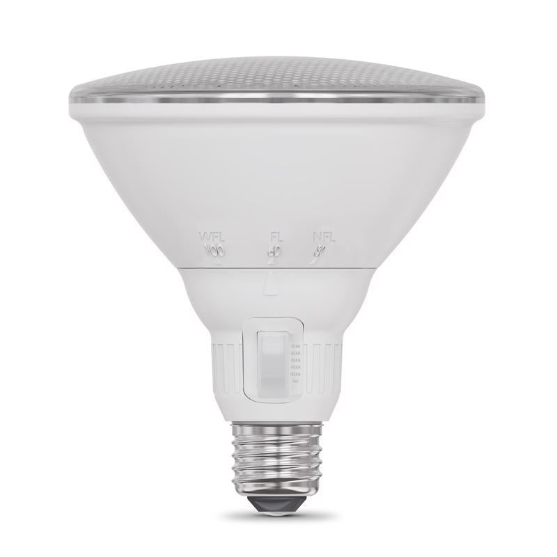 Feit PAR38 E26 (Medium) LED Bulb Adjustable White 90 Watt Equivalence