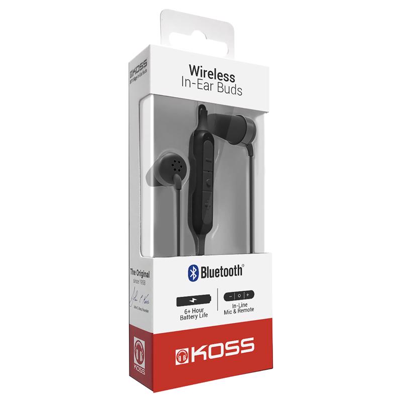 Koss Wireless Bluetooth In-Ear Earbud w/Microphone