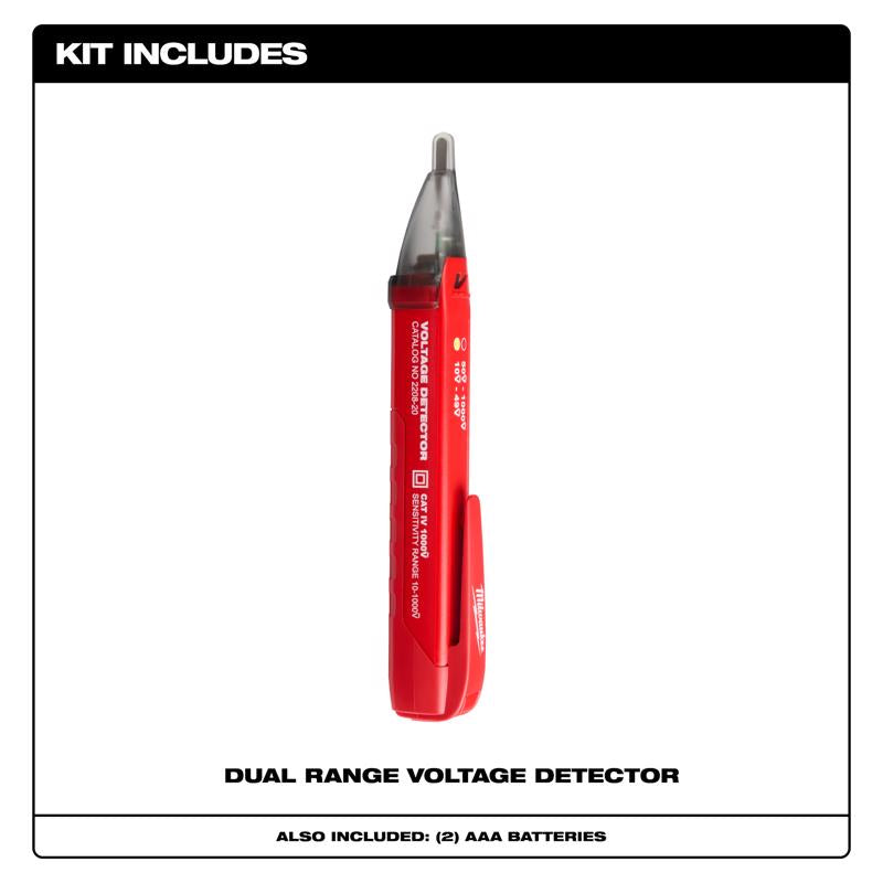 Milwaukee 50-1000 V Dual Range Voltage Tester