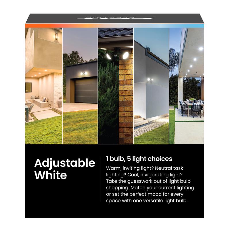 Feit PAR38 E26 (Medium) LED Floodlight Bulb Adjustable White 325 Watt Equivalence