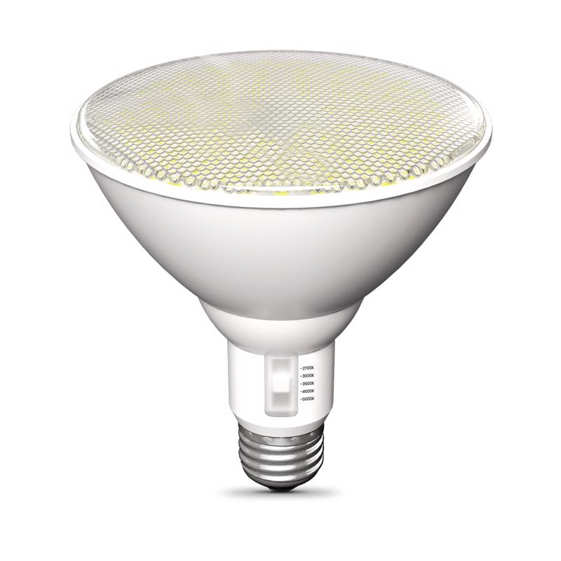 Feit PAR38 E26 (Medium) LED Floodlight Bulb Adjustable White 325 Watt Equivalence