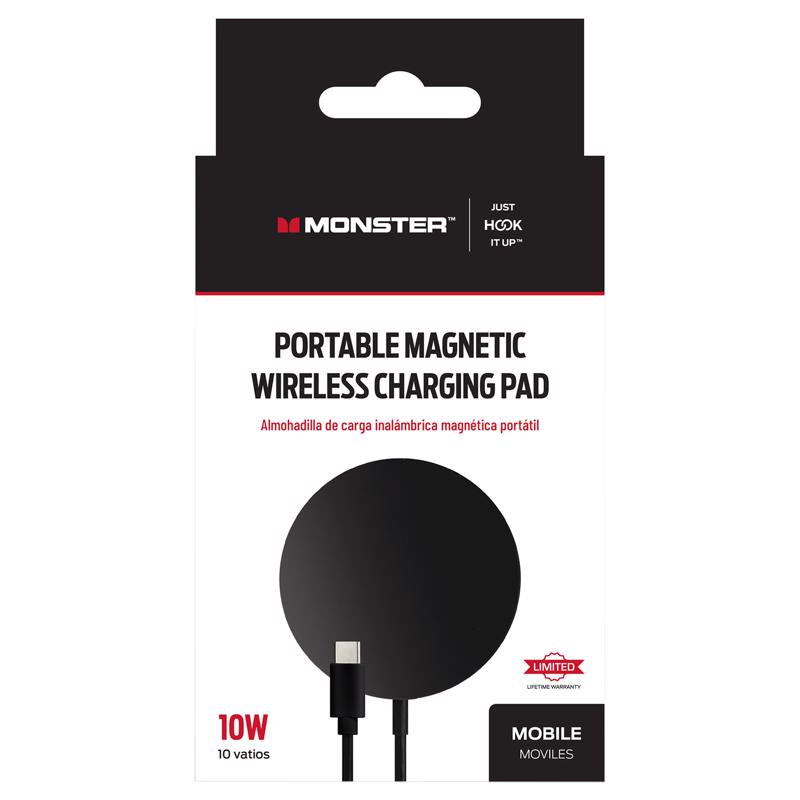 Monster Just Hook It Up Magnetic Wireless Charging Pad