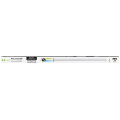 Feit 48 in. L White Hardwired LED Strip Light 4500 lm