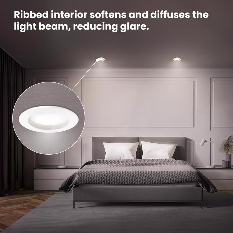 Feit White 5/6 in. W LED Recessed Downlight 75 W