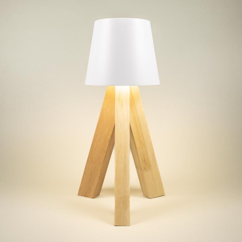 Bailey 10.6 in. Matte White Table Lamp