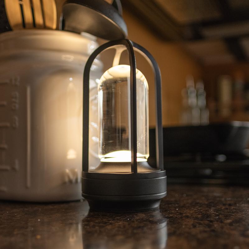 Bristol 7 in. Matte Black Table Lamp