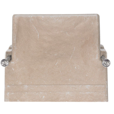 Allied Moulded FiberglassBox New Work 20-1/2 cu in Rectangle Fiberglass 1 gang Outlet Box Off White