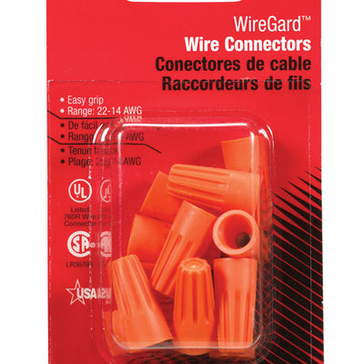 Gardner Bender WingGard 22-14 Ga. Copper Wire Wire Connector Orange 12 pk