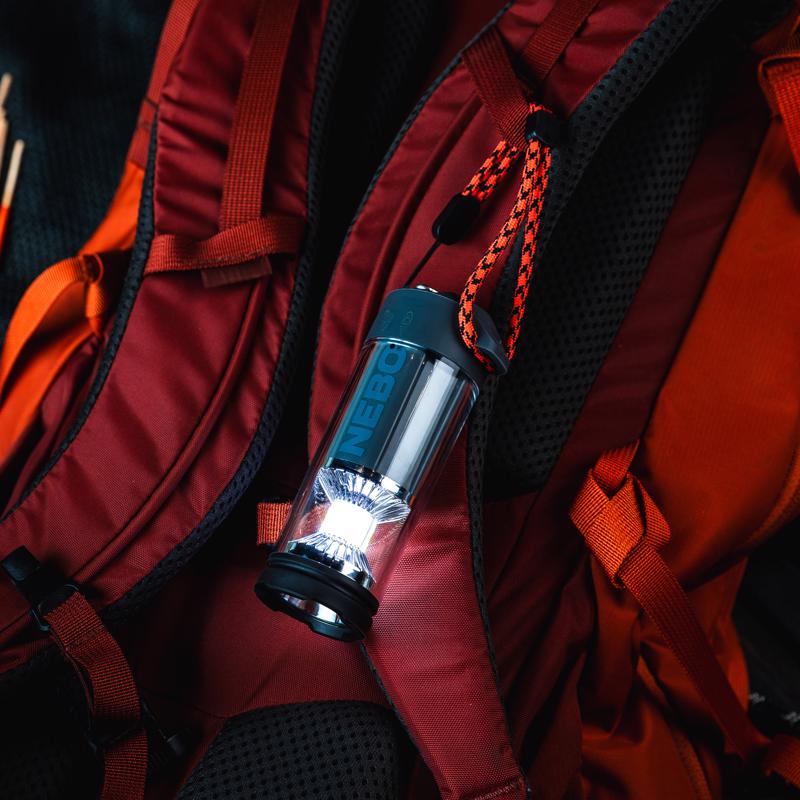 NEBO 350 lm Gray Lantern
