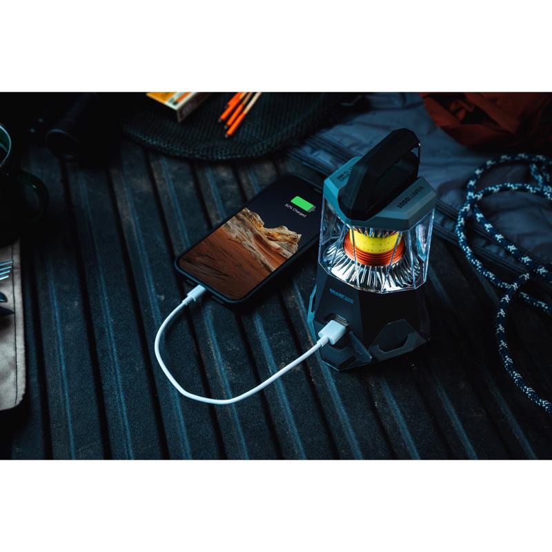 NEBO 1000 lm Gray Lantern