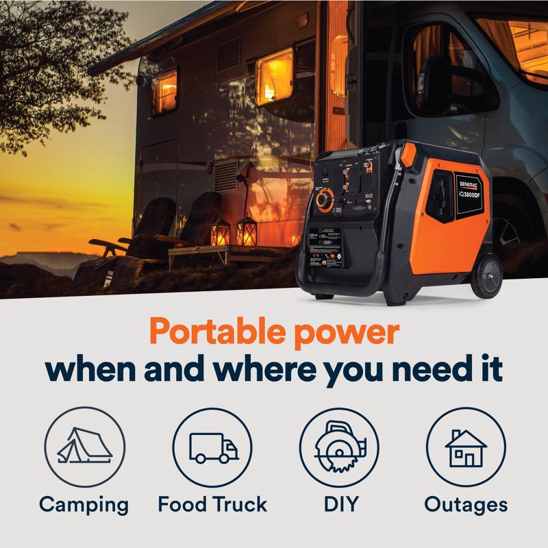 Generac 3000 W Inverter Generator